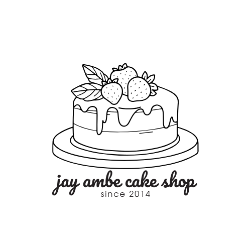 beige minimalist bakery logo design